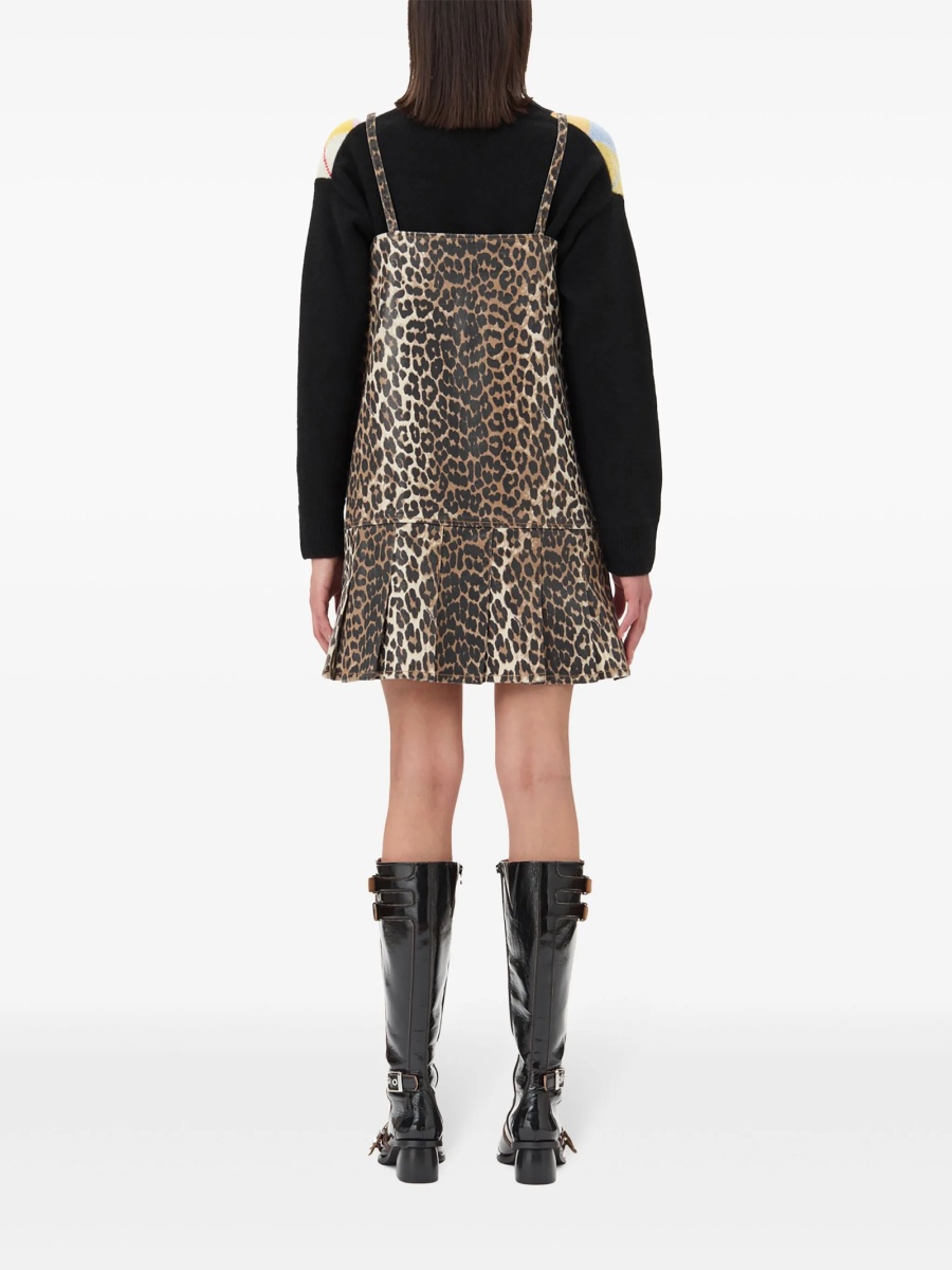 Rochie de zi Ganni maro - Img 4