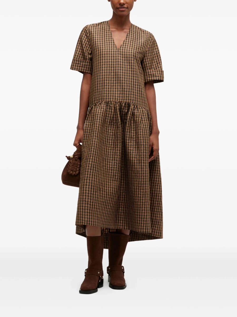 Rochie de zi Ganni maro - Img 2