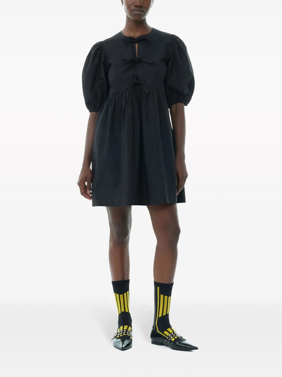 Rochie de zi Ganni neagra - Img 2