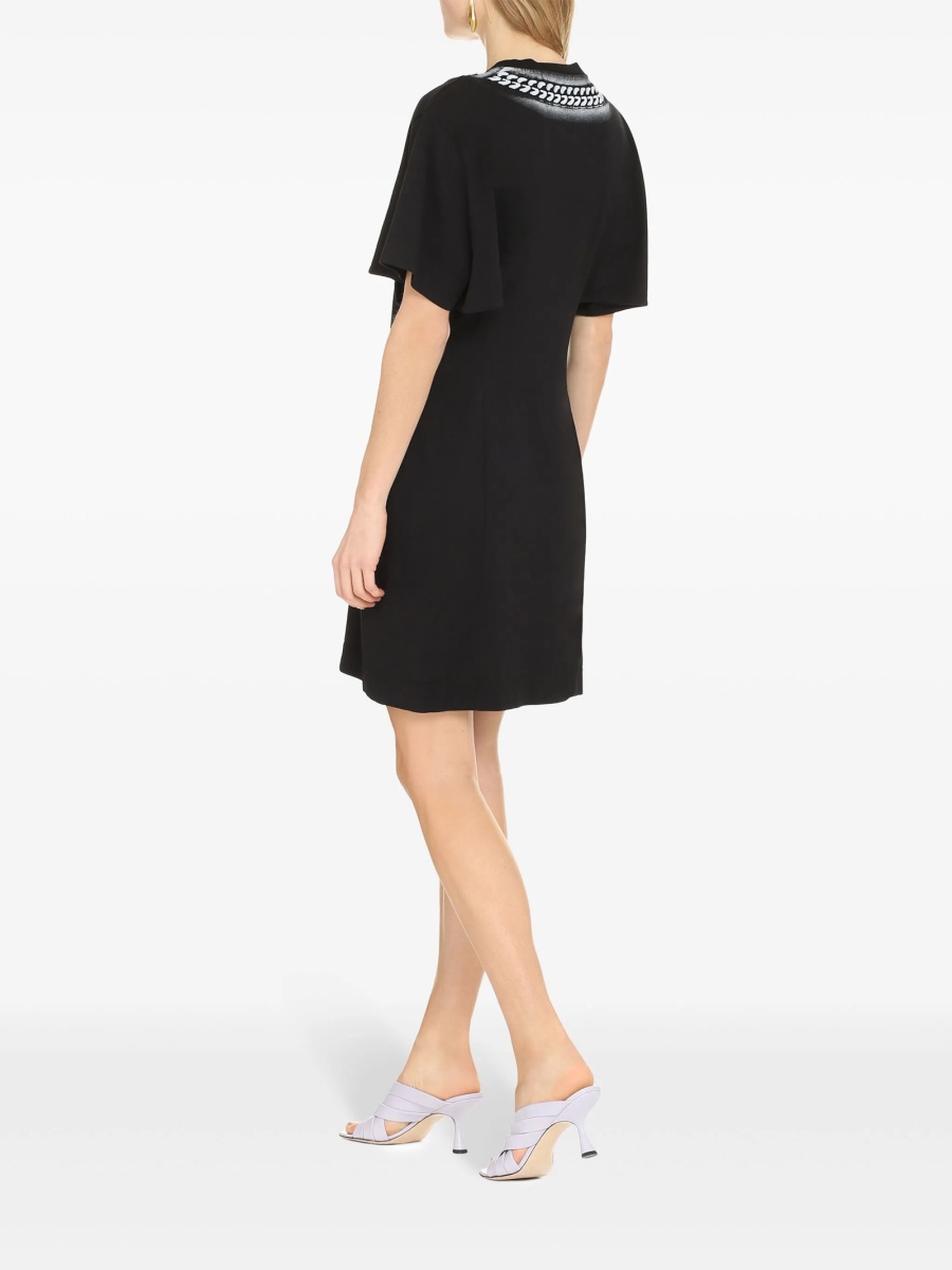 Rochie de zi Givenchy neagra - Img 3