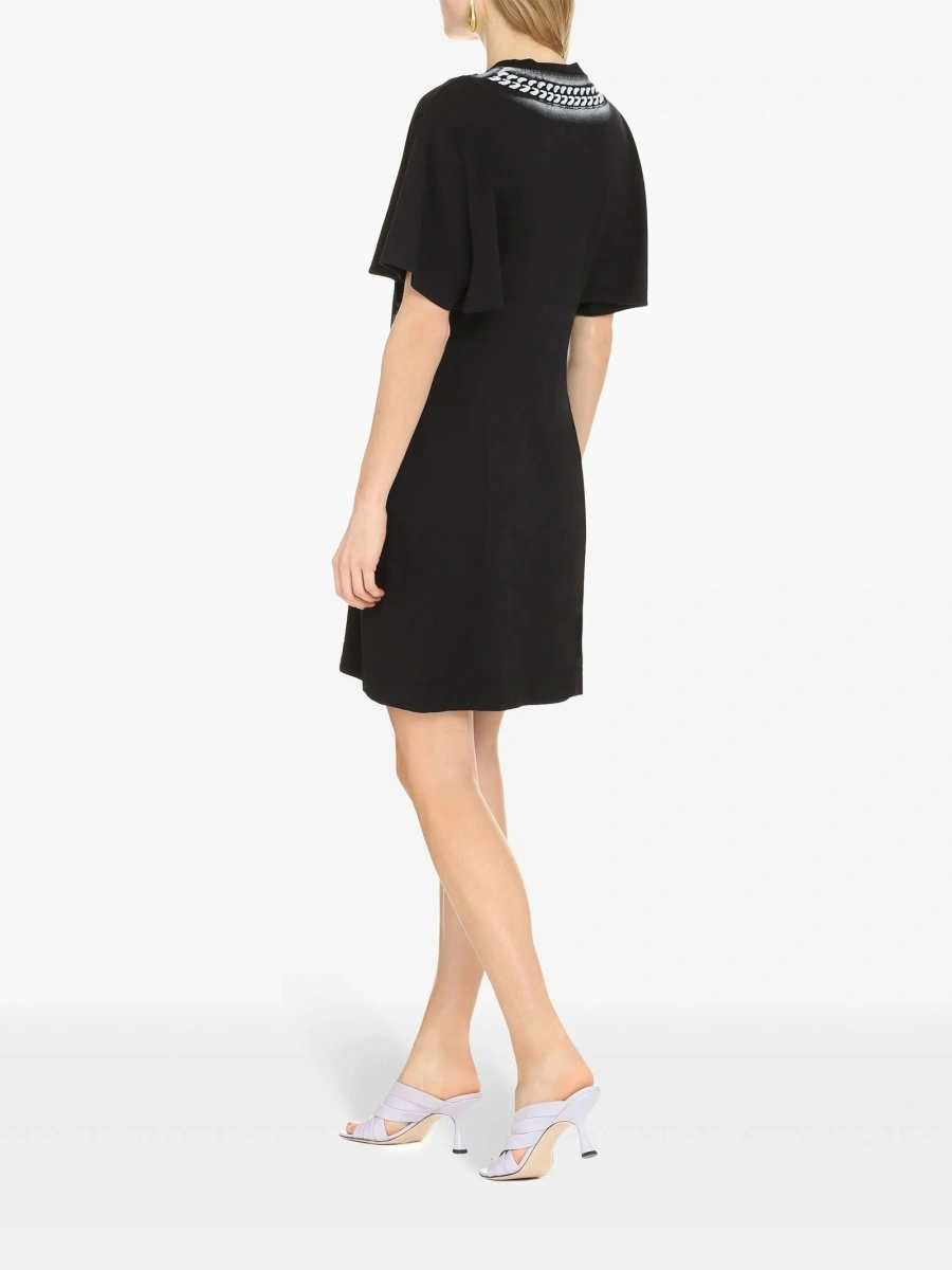 Rochie de zi Givenchy neagra - Img 3