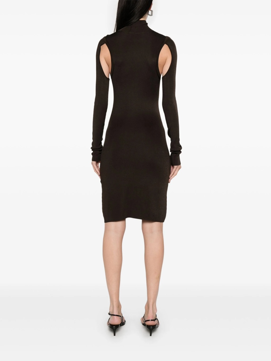 Rochie de zi HELMUT LANG maro - Img 4