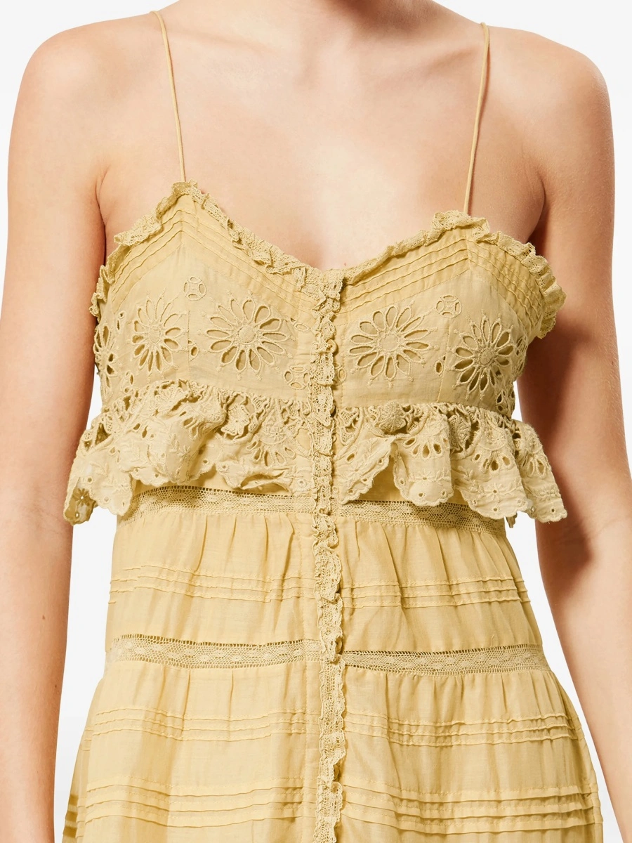 Rochie de zi ISABEL MARANT ETOILE neutra - Img 4