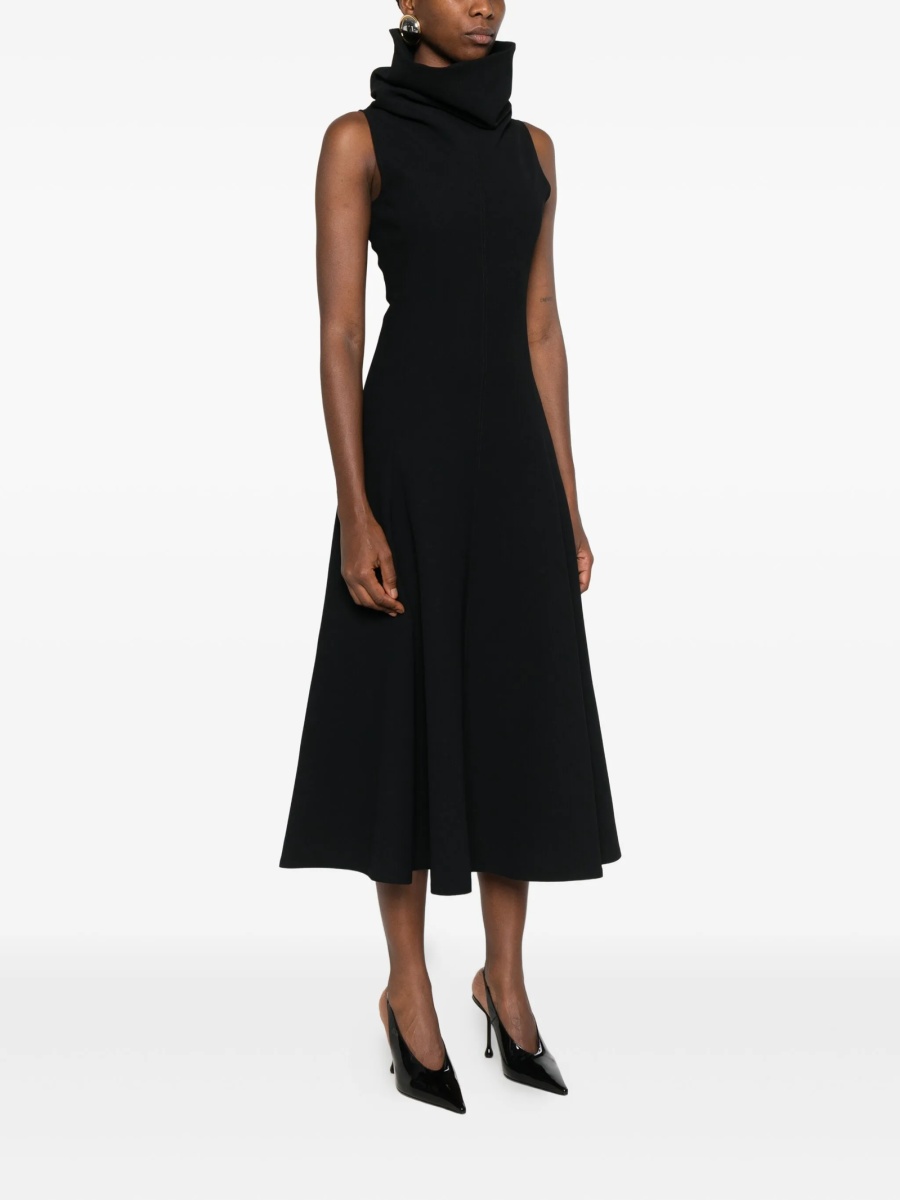 Rochie de zi JACQUEMUS neagra - Img 3