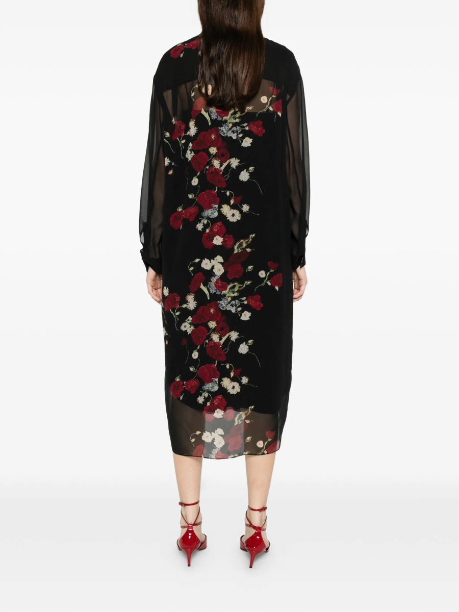Rochie de zi Khaite neagra - Img 4