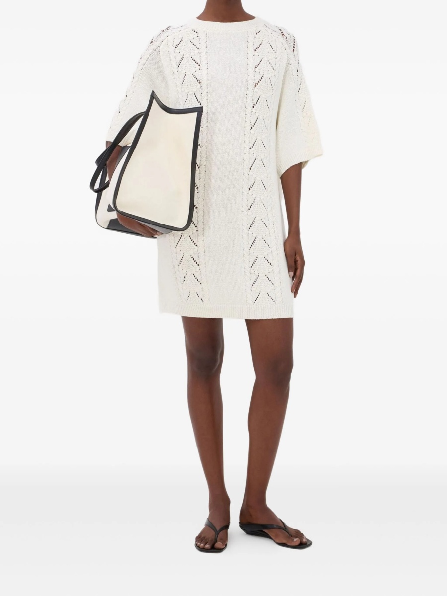 Rochie de zi LOULOU DE SAISON alba - Img 2