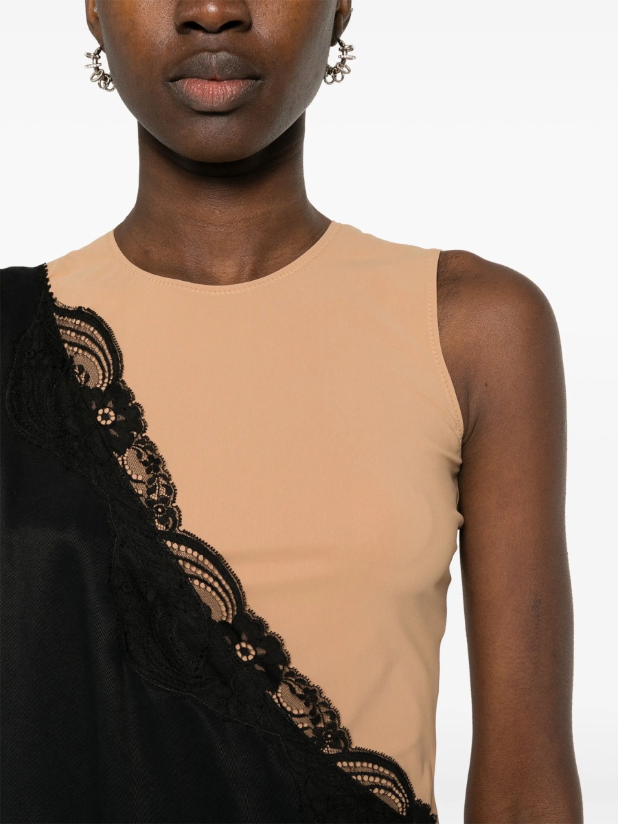 Rochie de zi MM6 Maison Margiela neagra - Img 5