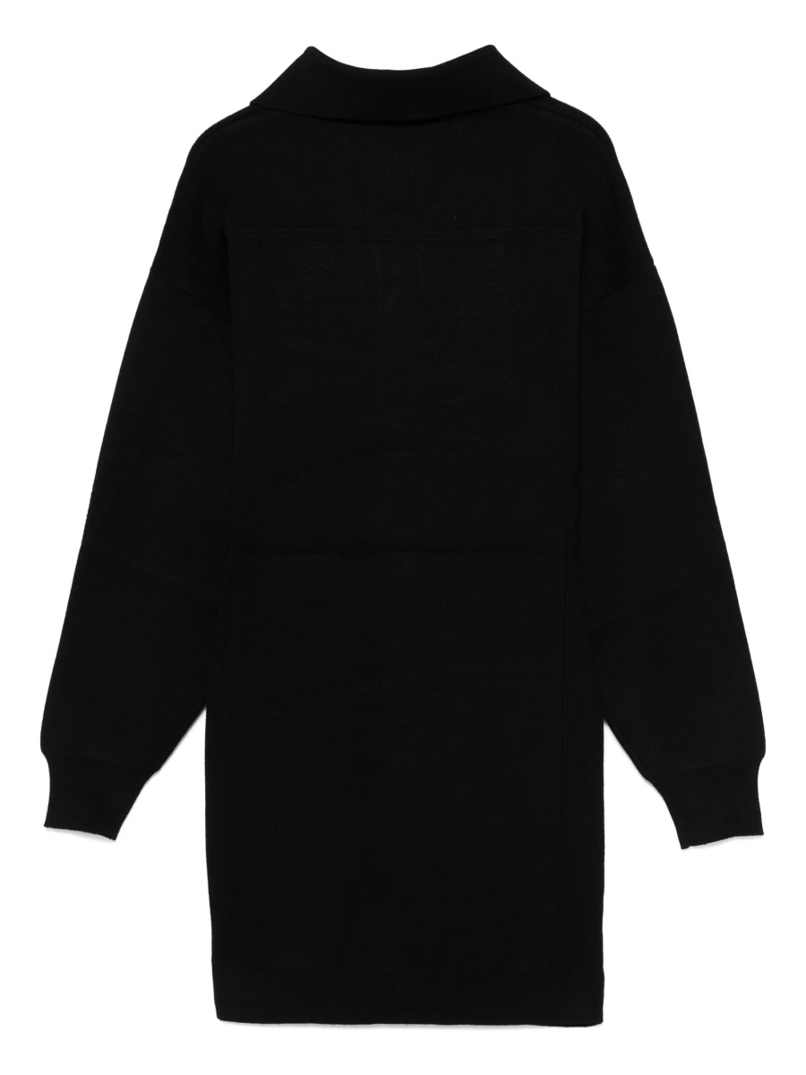 Rochie de zi MOSCHINO JEANS neagra - Img 2