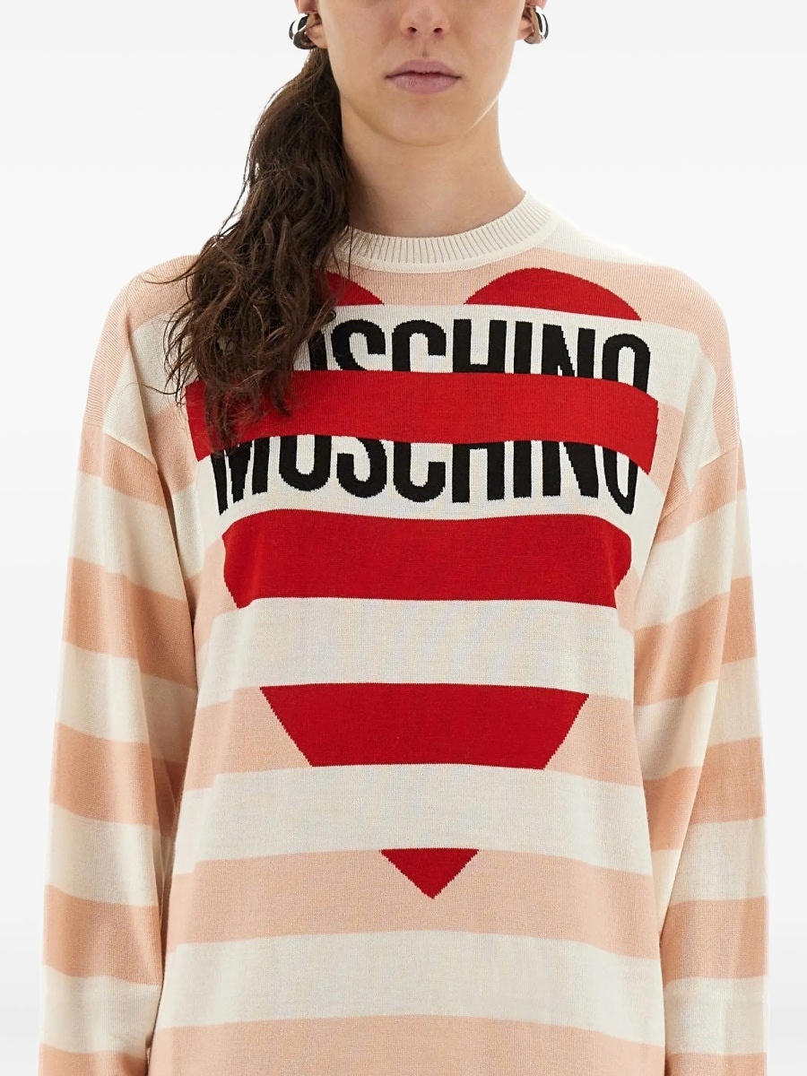 Rochie de zi MOSCHINO JEANS neutra - Img 4