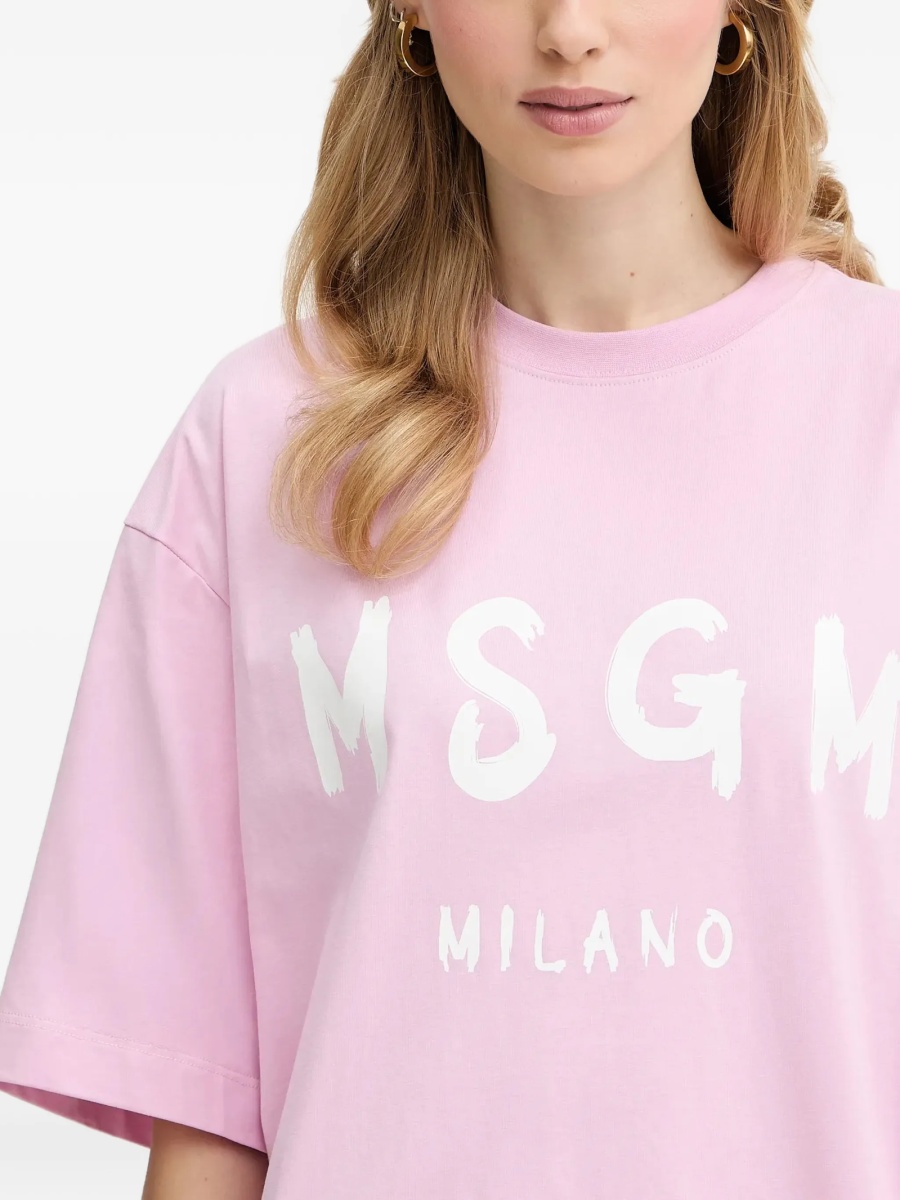 Rochie de zi MSGM roz - Img 4