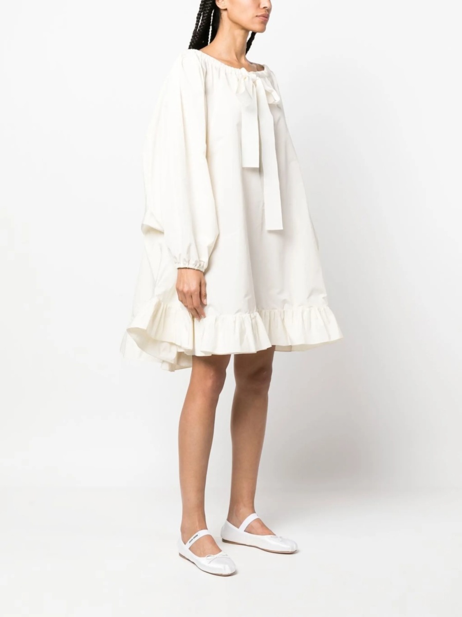Rochie de zi Patou alba - Img 3