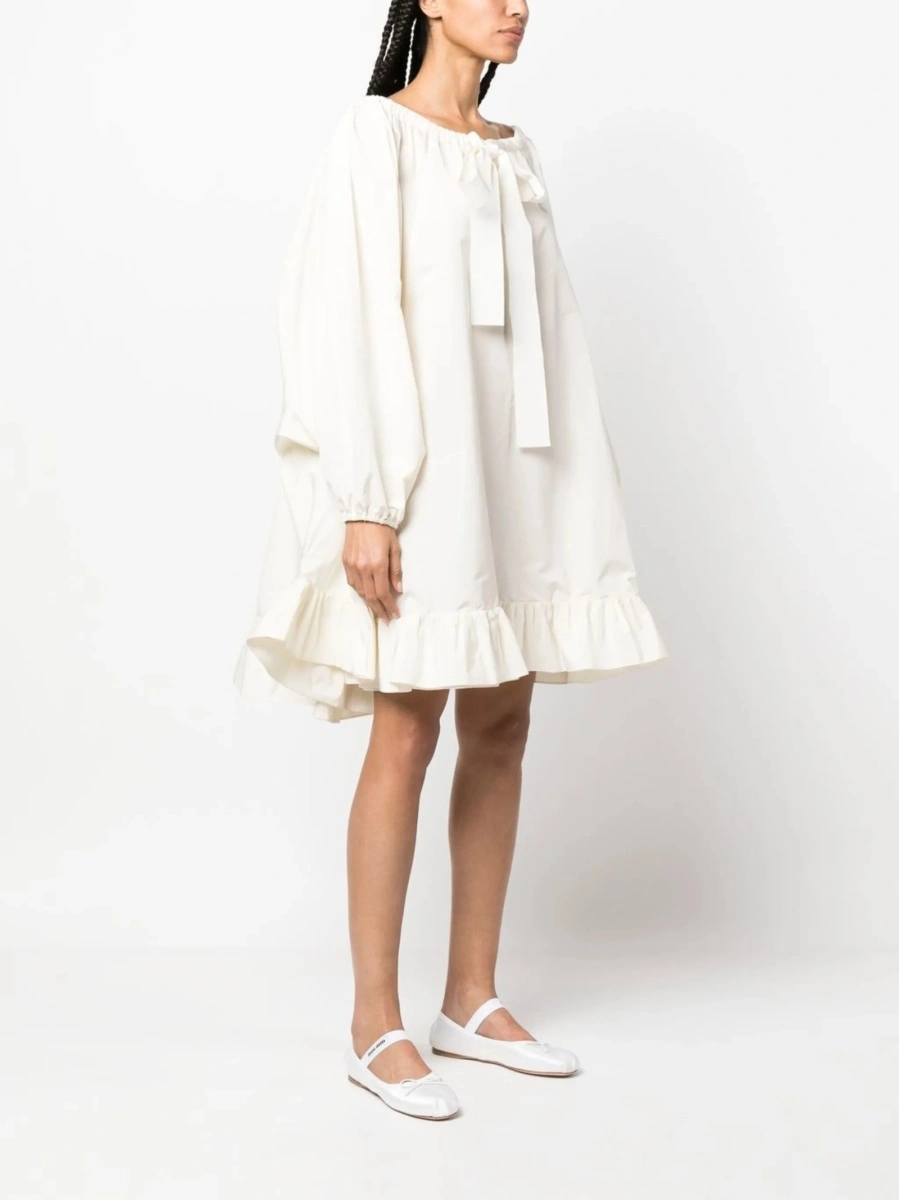 Rochie de zi Patou alba - Img 3
