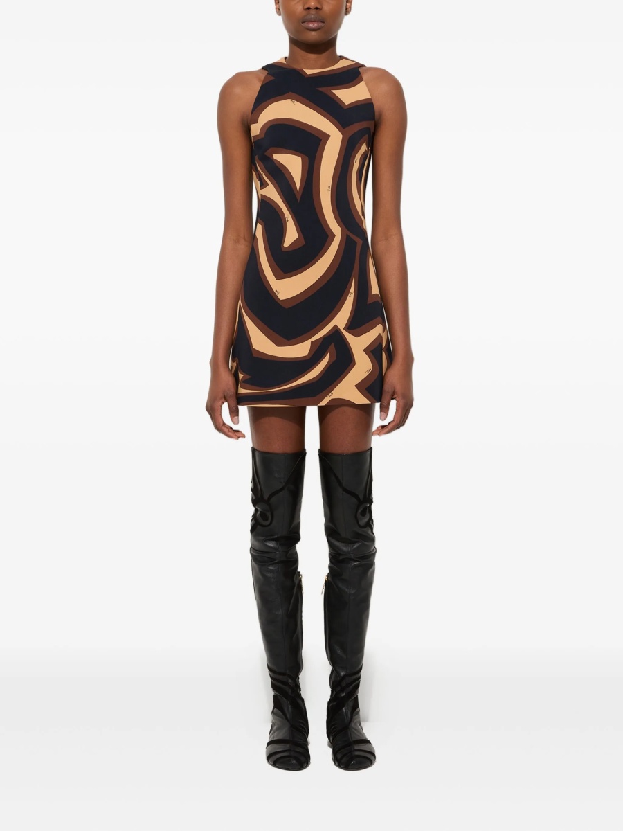 Rochie de zi PUCCI neagra - Img 2