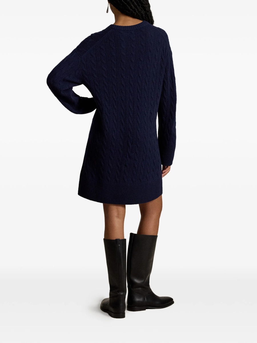 Rochie de zi Ralph Lauren albastra - Img 3