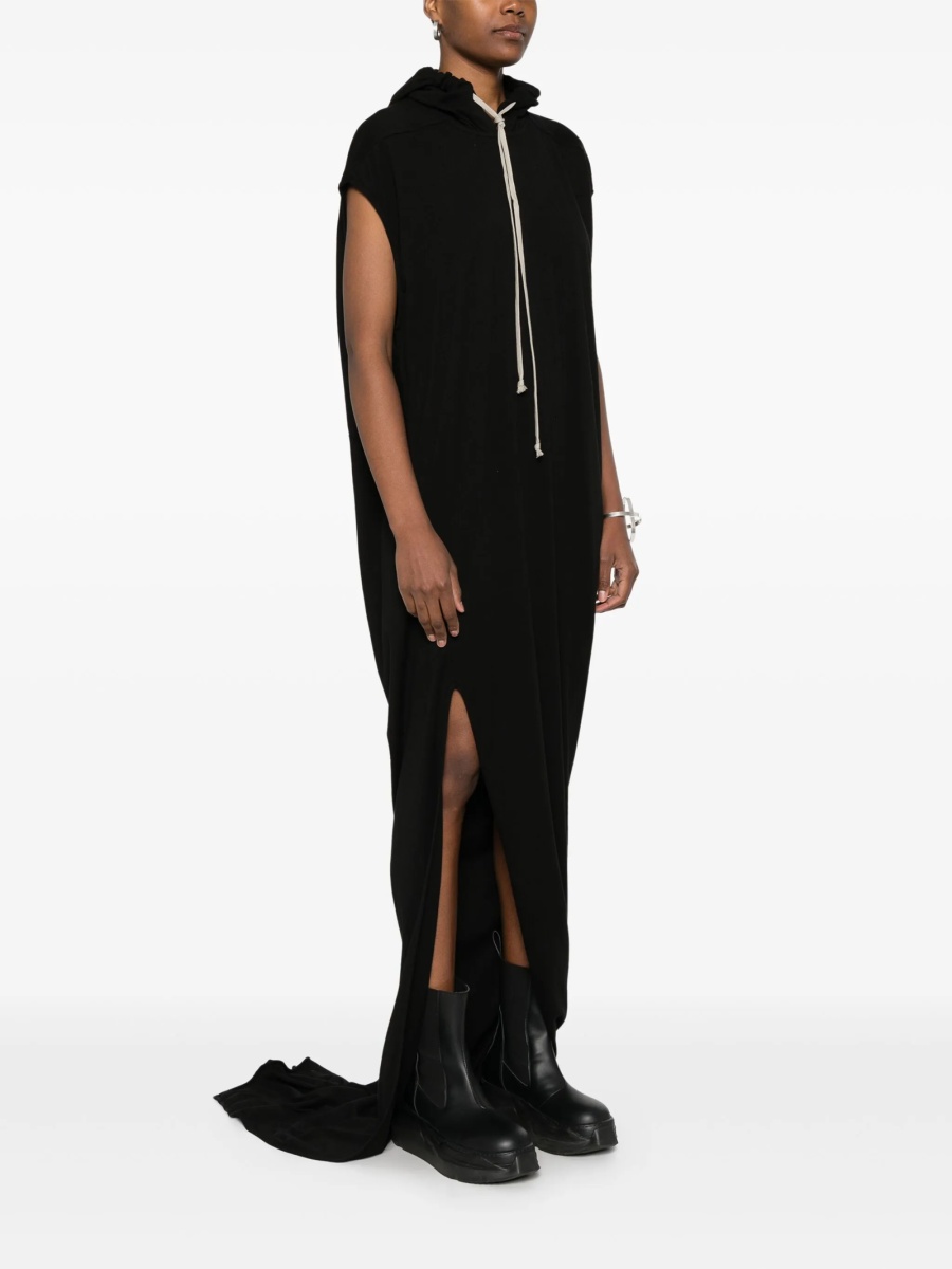 Rochie de zi Rick Owens neagra - Img 3