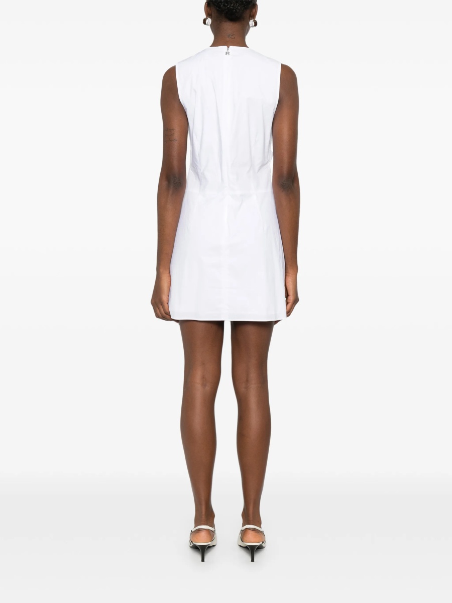 Rochie de zi ROTATE Birger Christensen alba - Img 4