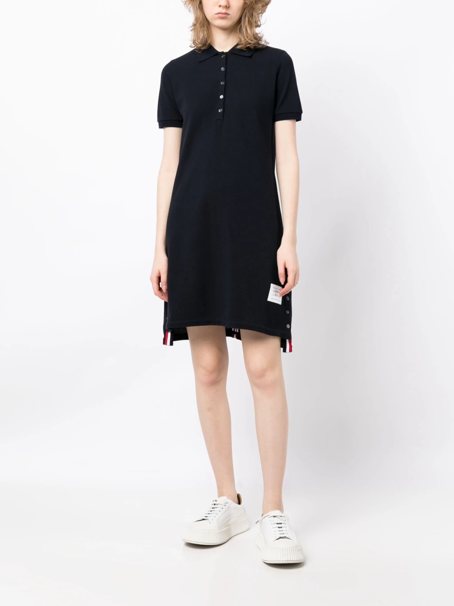Rochie de zi Thom Browne albastra - Img 2