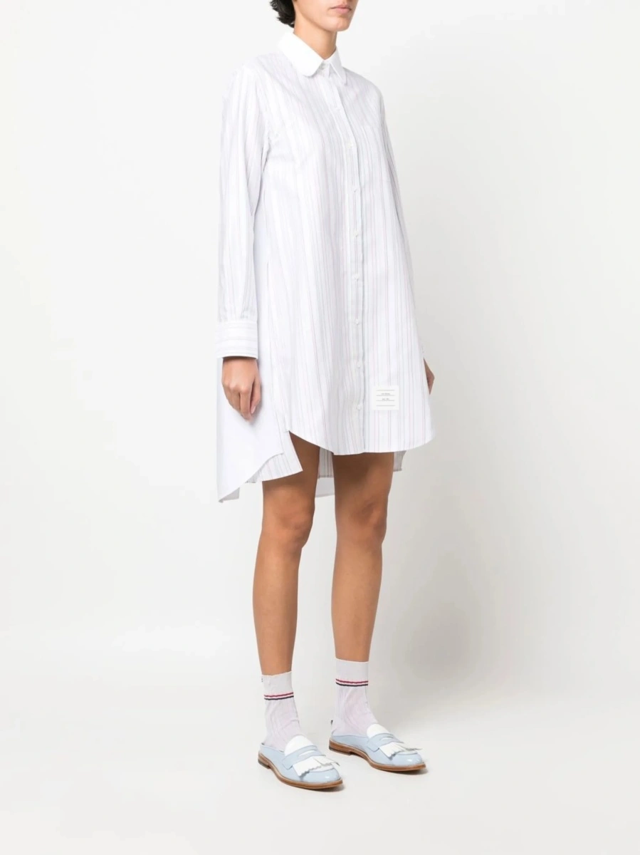 Rochie de zi Thom Browne alba - Img 3