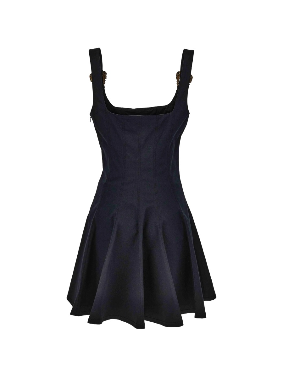 Rochie de zi Versace Jeans Couture neagra - Img 2
