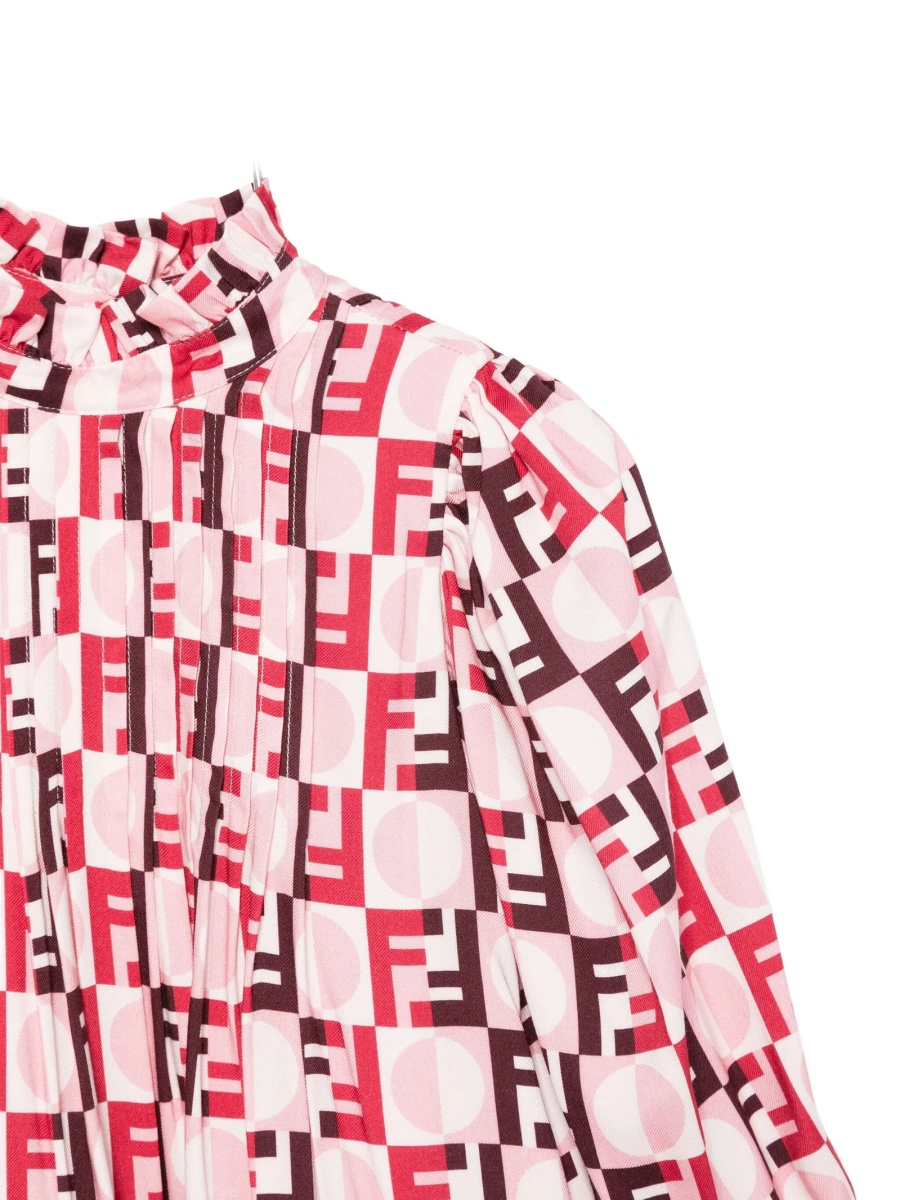 Rochie eleganta Fendi roz - Img 3