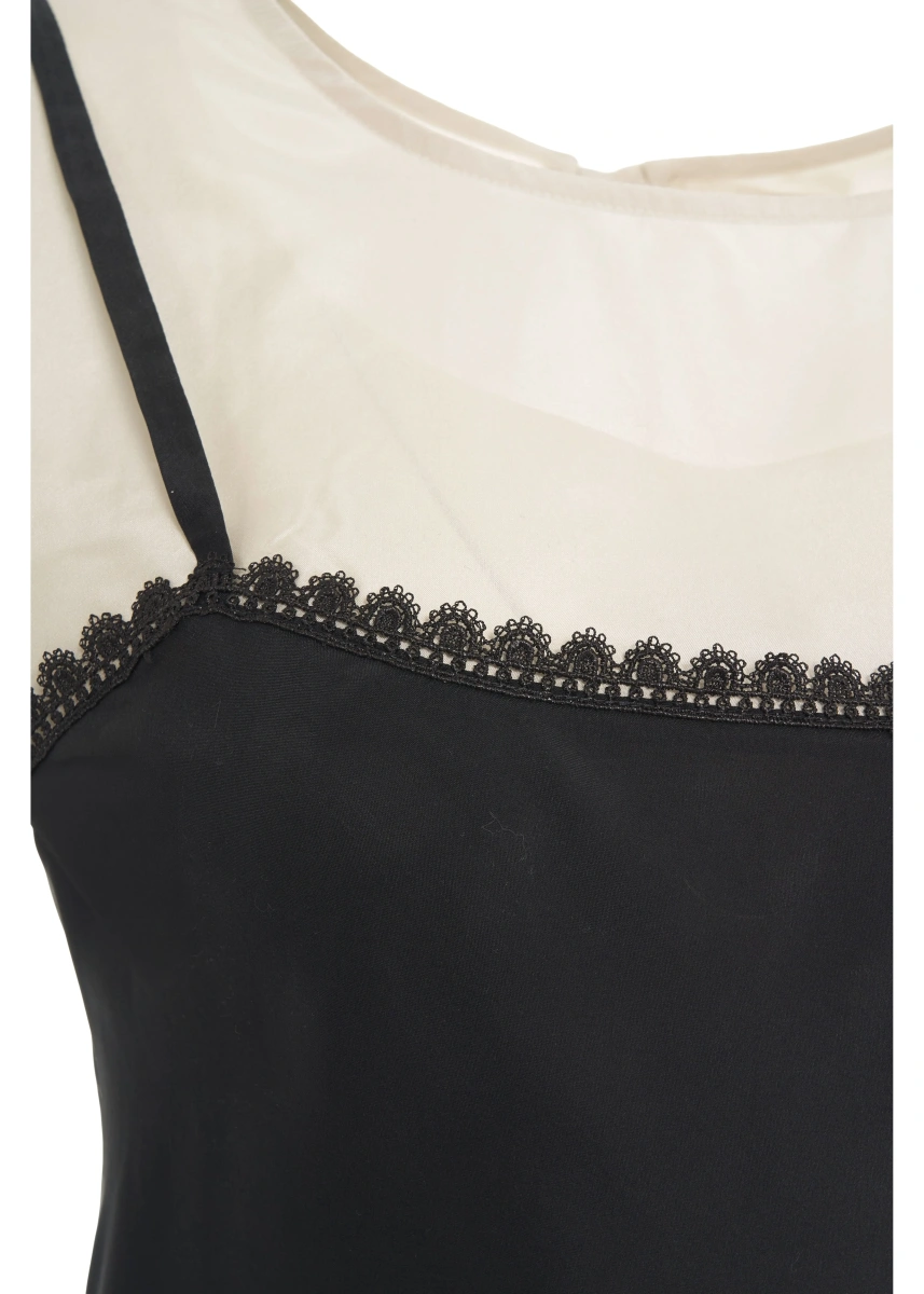 Rochie lunga THE GARMENT neagra 'Darling Slip' - Img 3