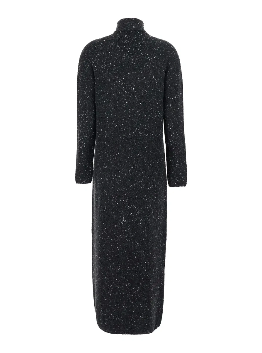 Rochie lunga THE ROW gri din casmir - Img 2
