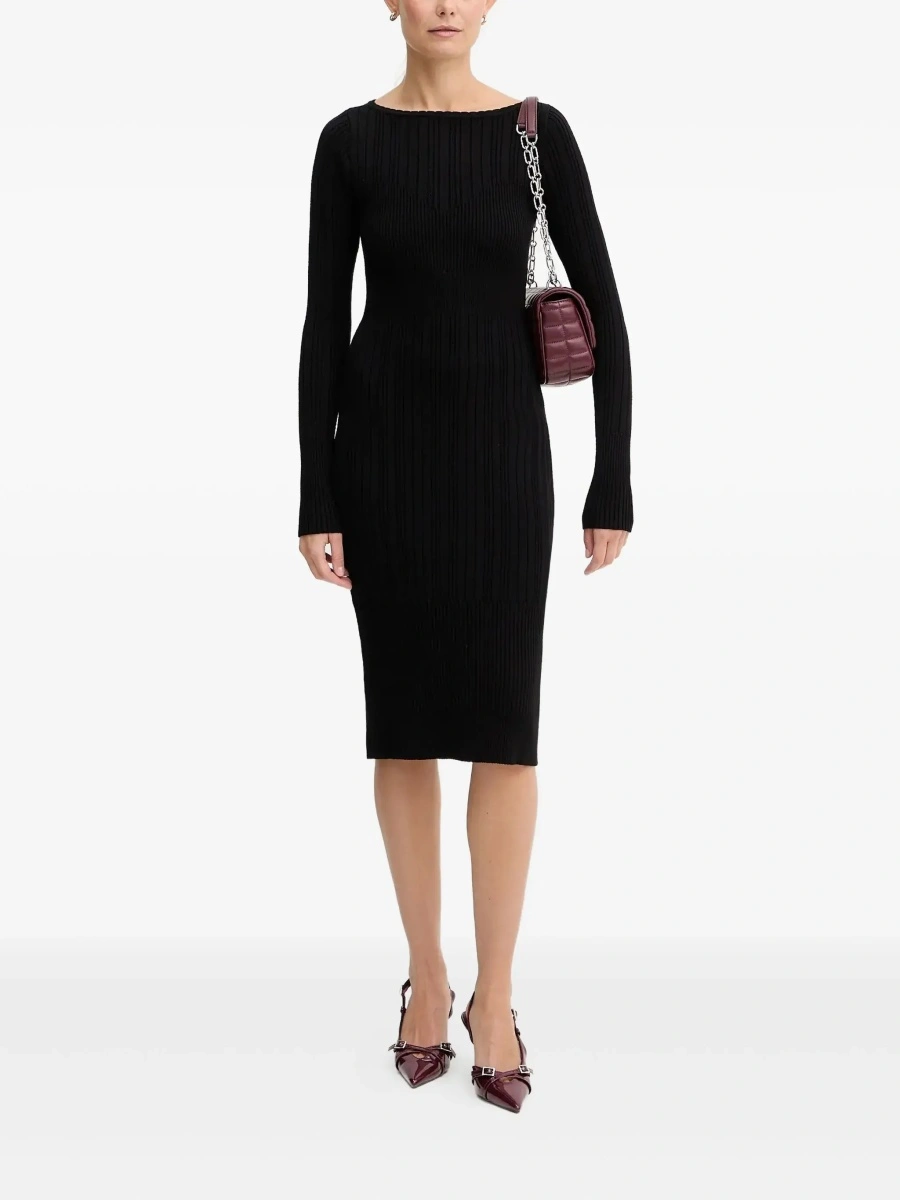 Rochie lunga TWINSET neagra - Img 4