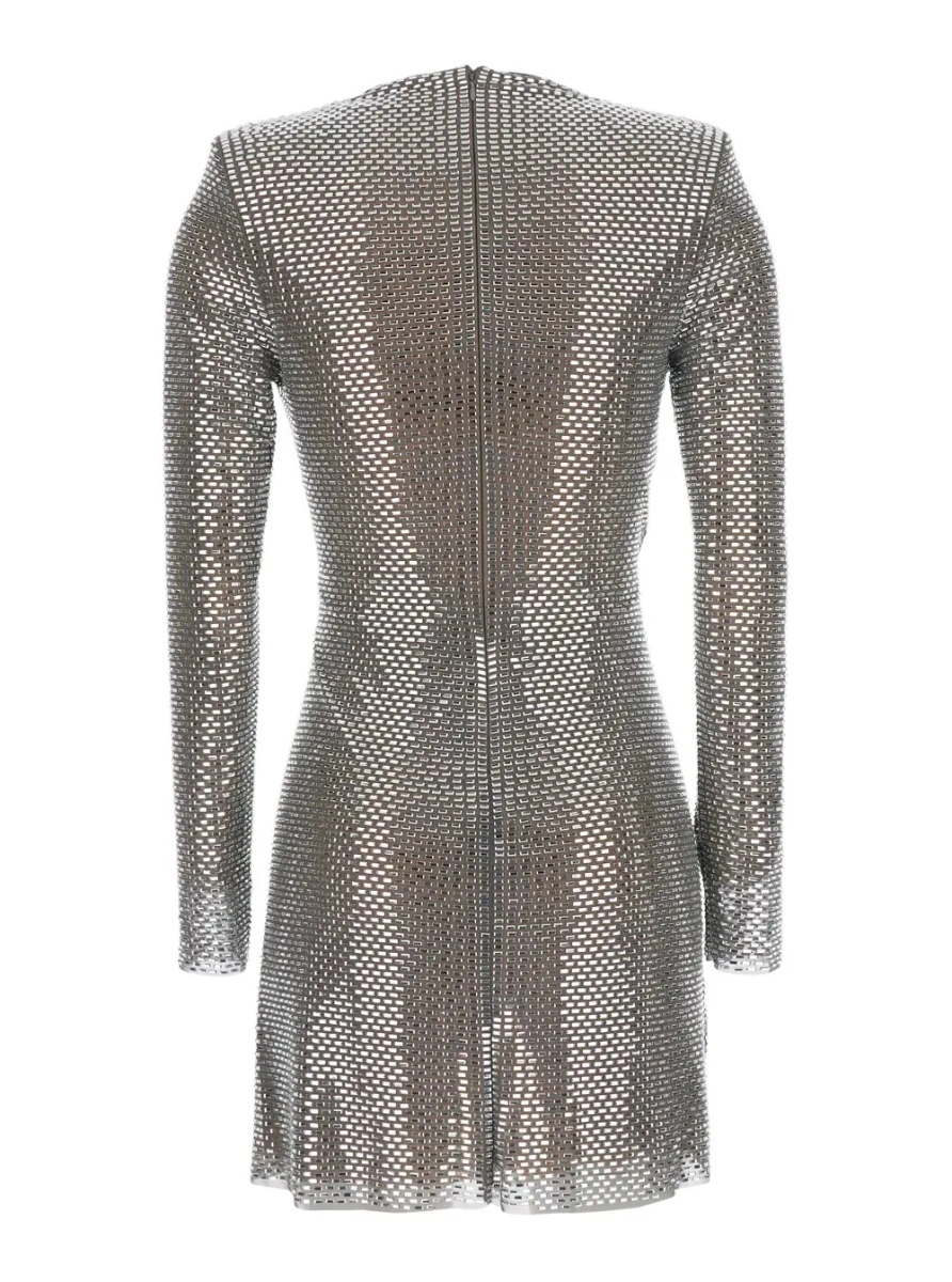 Rochie Self-Portrait argintie - Img 2