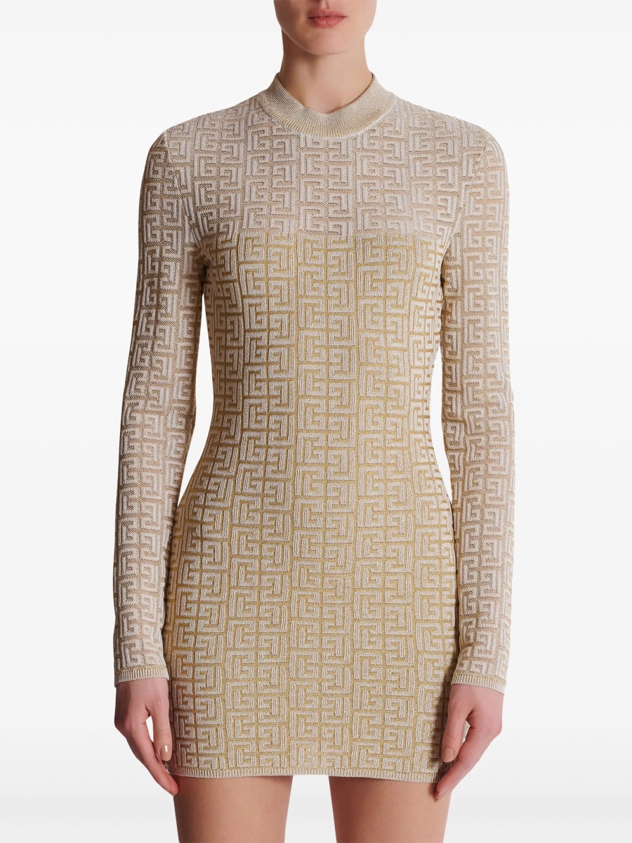 Rochie tricotata Balmain neutra - Img 5