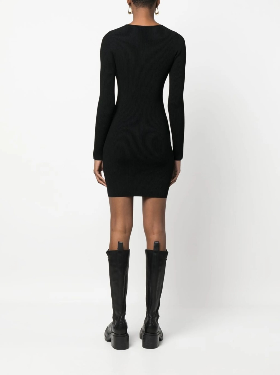 Rochie tricotata DSQUARED2 neagra - Img 4