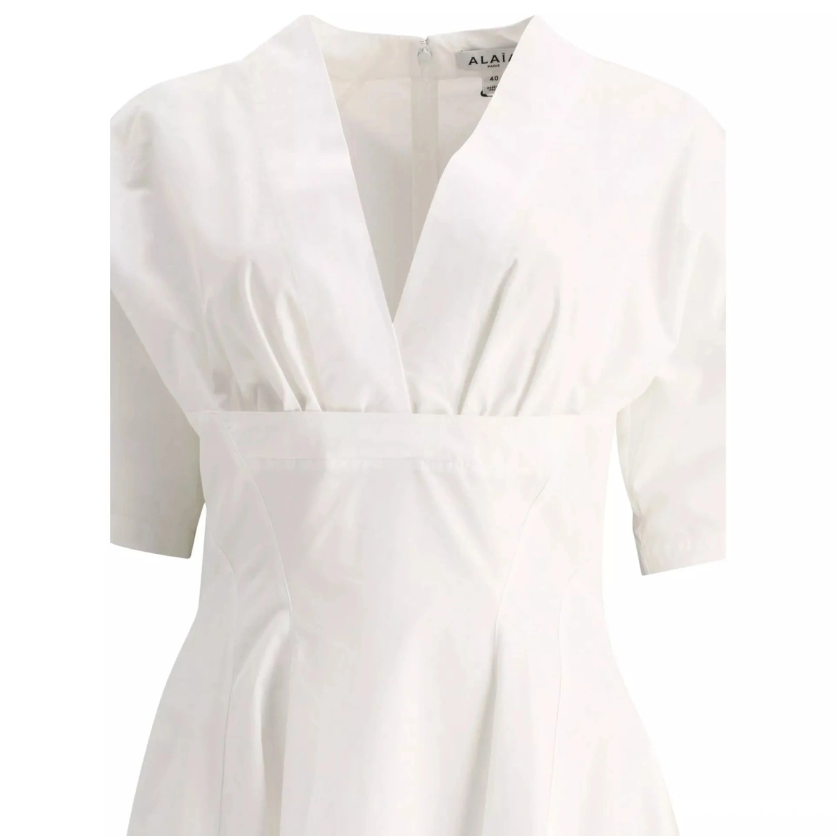 Rochii Alaia Cotton Midi Dress - Img 3
