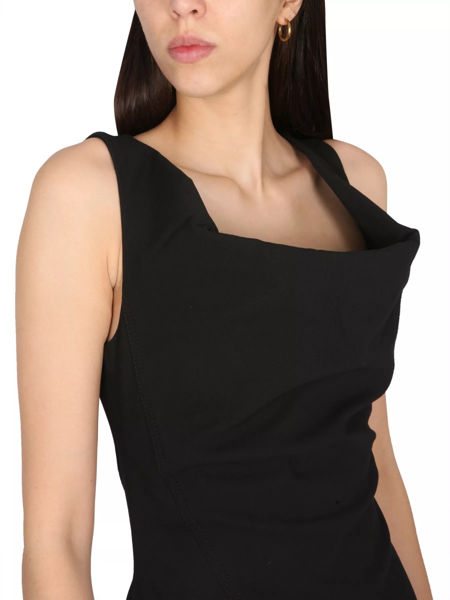Rochii Asymmetrical Midi Dress - Img 4