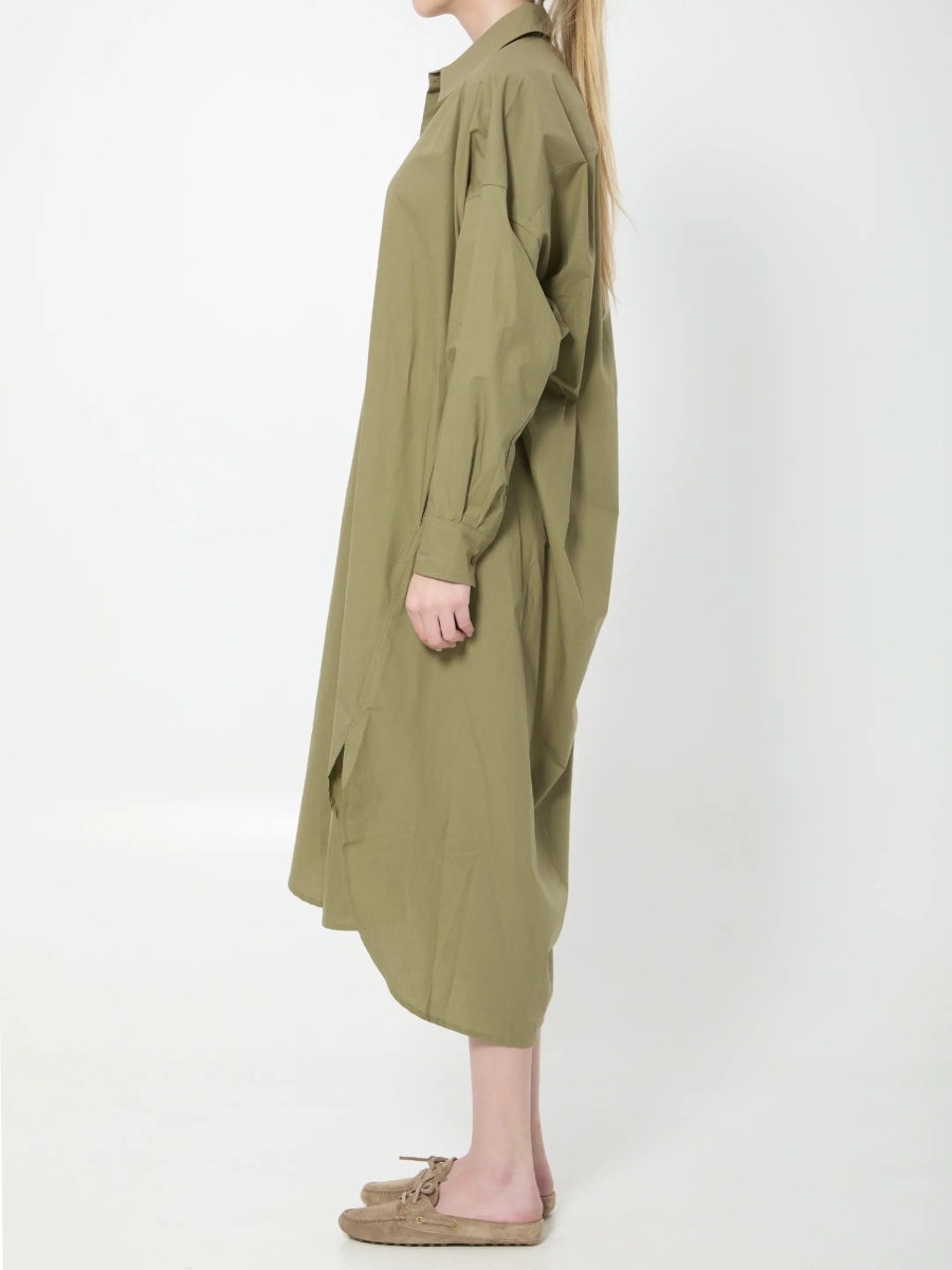 Rochii Bloom Organic Cotton Shirt Dress - Img 3