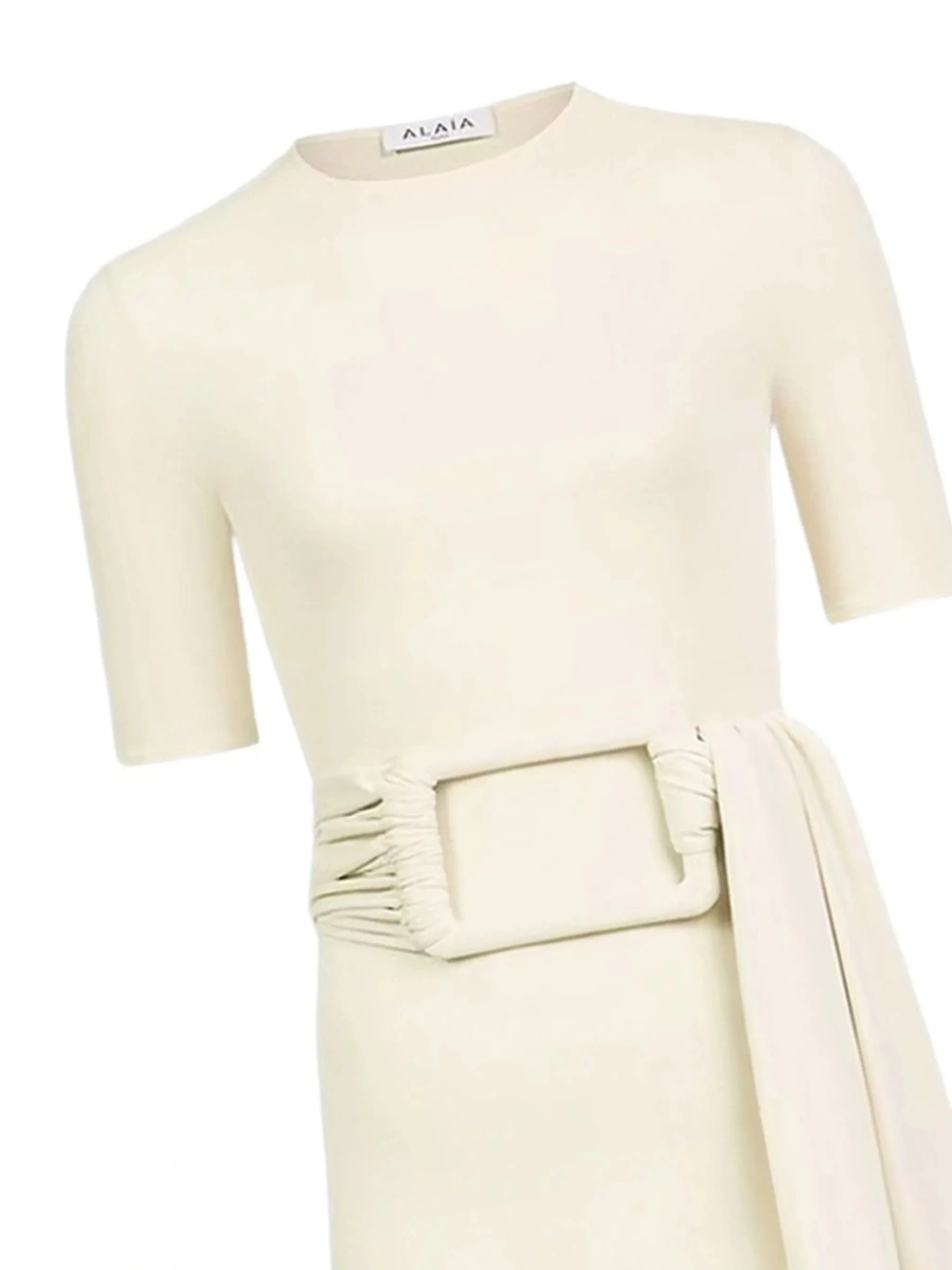 Rochii Draped midi dress - Img 5