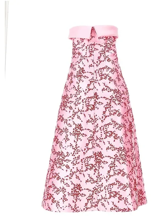 Rochii Floral mikado midi dress - Img 3