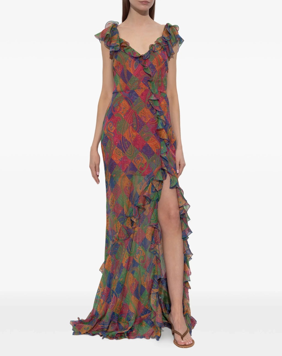 Rochii Long silk Dress - Img 3