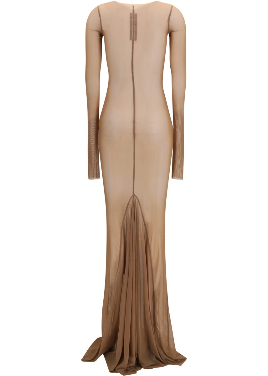 Rochii Long transparent tulle Dress - Img 2