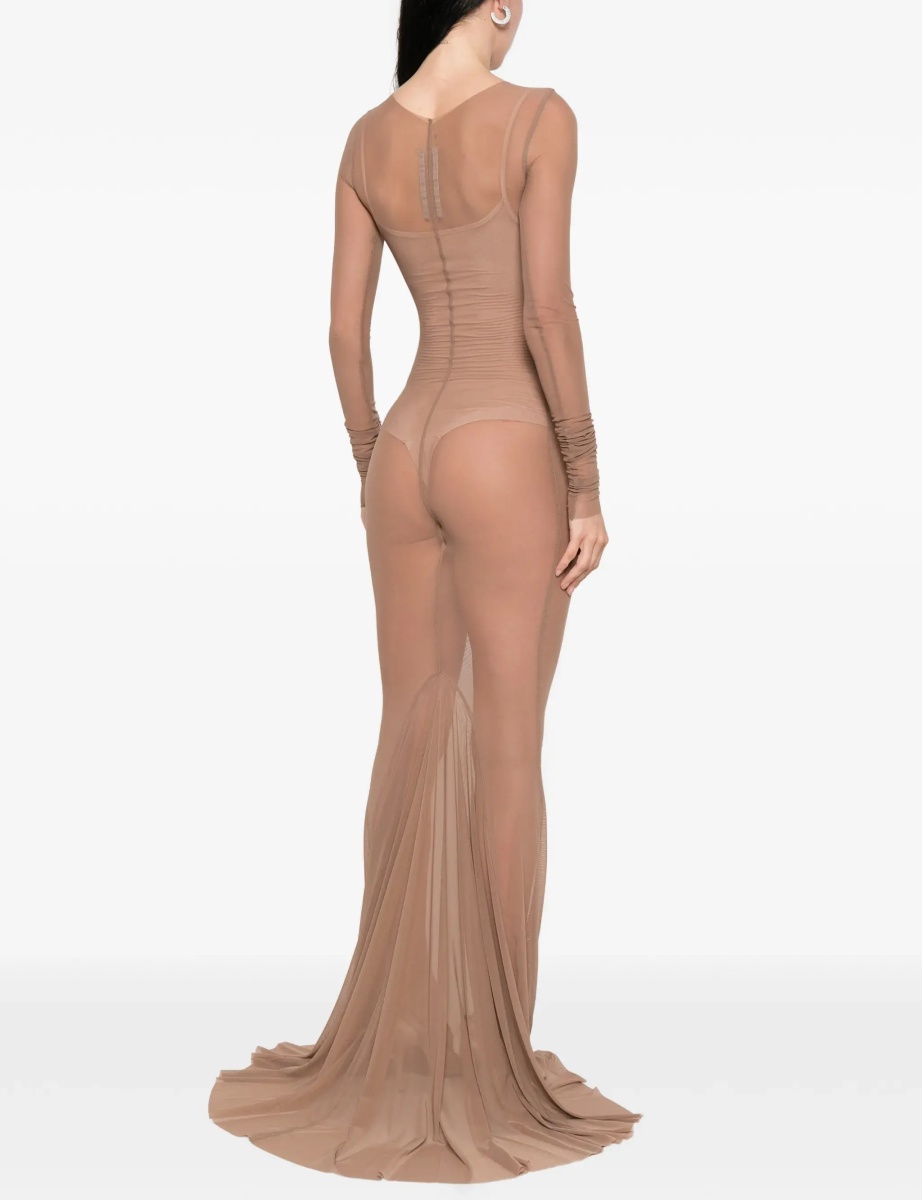Rochii Long transparent tulle Dress - Img 6