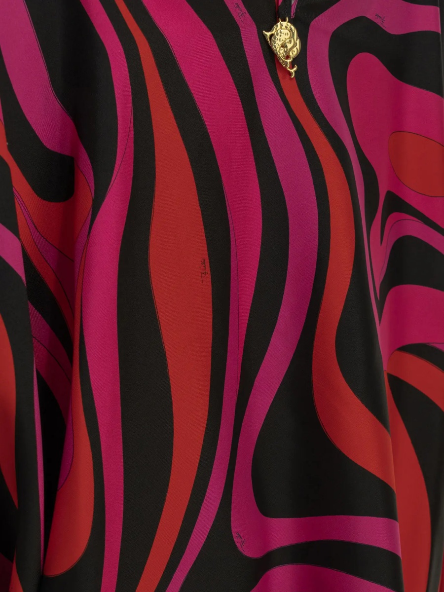 Rochii "Marmo" Short caftan dress - Img 4