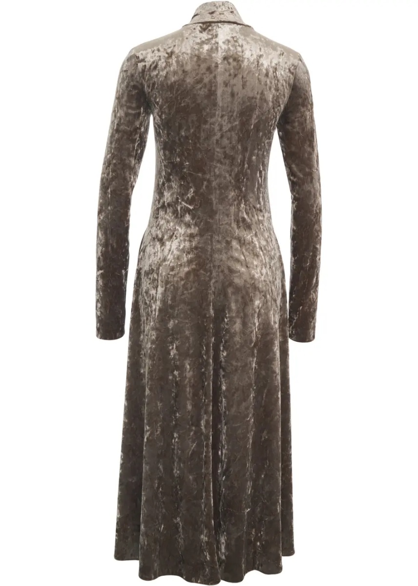 Rochii Midi dress in velvet - Img 3