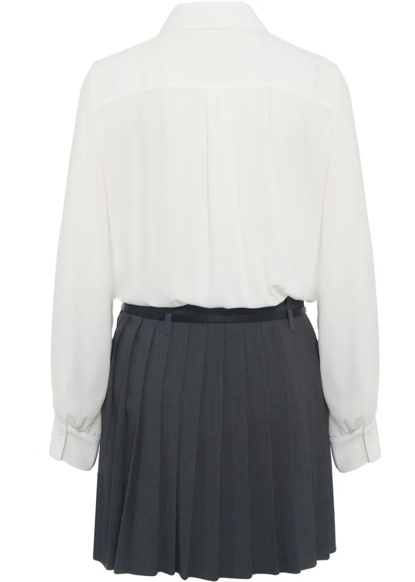 Rochii Mini dress with waist belt - Img 3