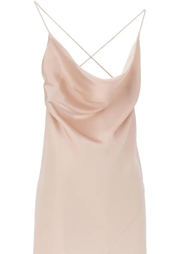 Rochii Satin long slipdress - Img 2