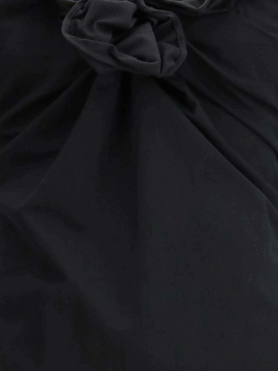 Rochii Sleeveless Dress with a draped neckline - Img 3