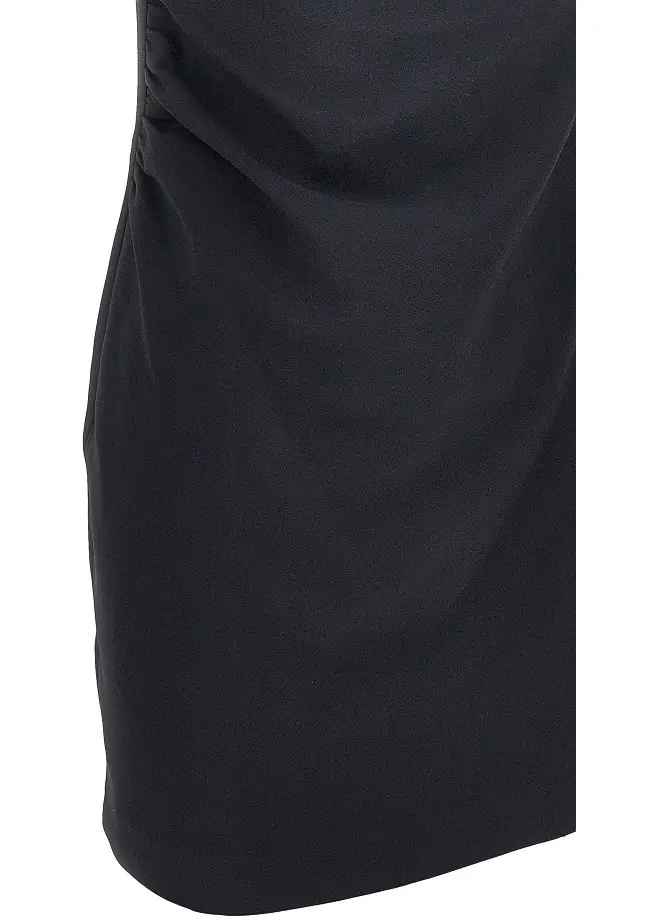 Rochii Stretch crêpe short dress - Img 2
