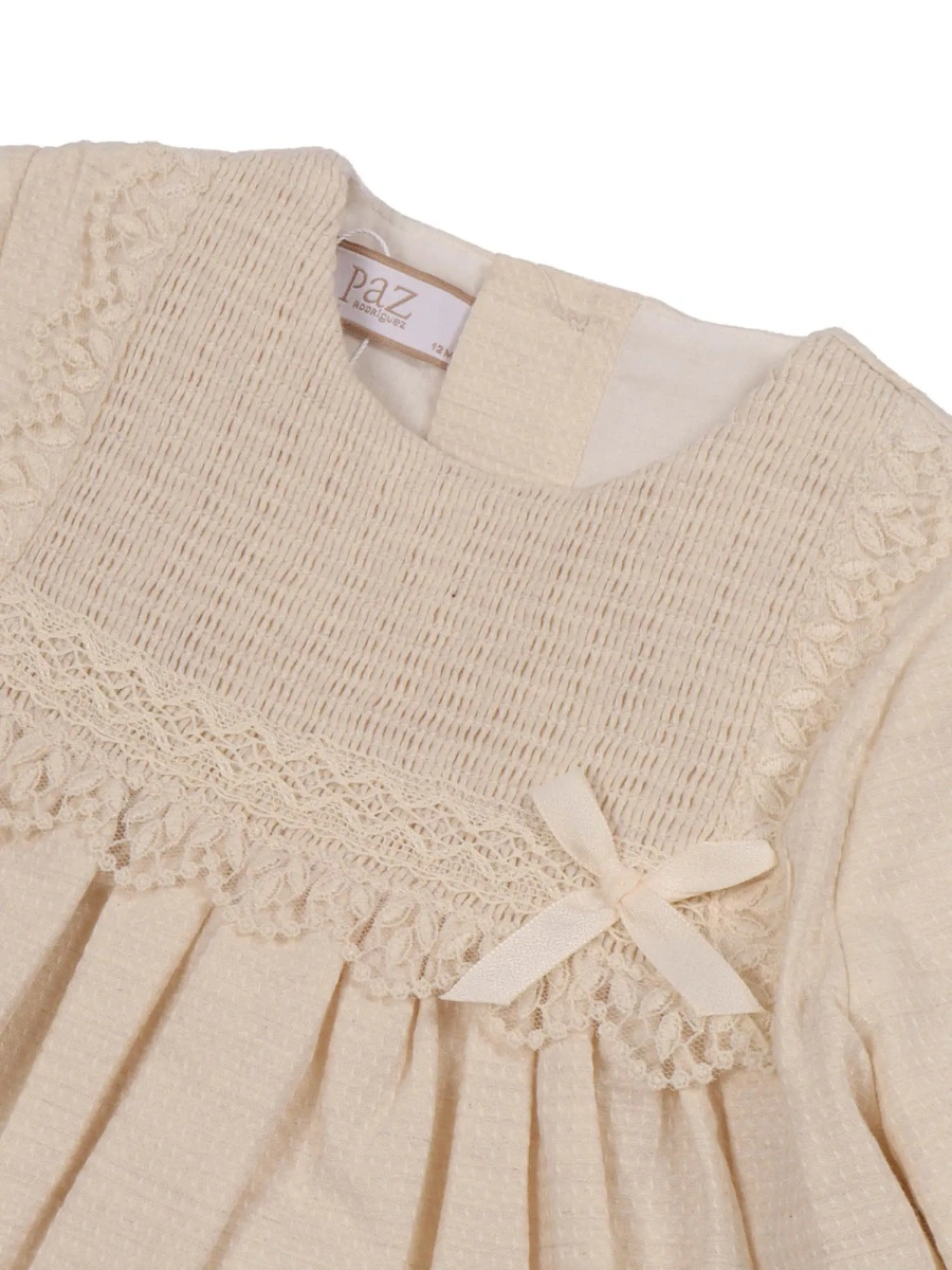 Rochii WOVEN NEWBORN DRESS "ALEGRIA" - Img 3