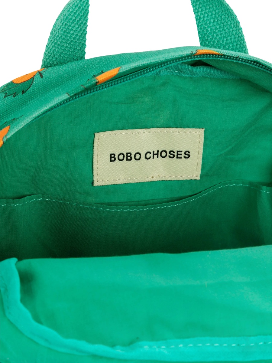 Rucsac Bobo Choses verde din bumbac organic - Img 4