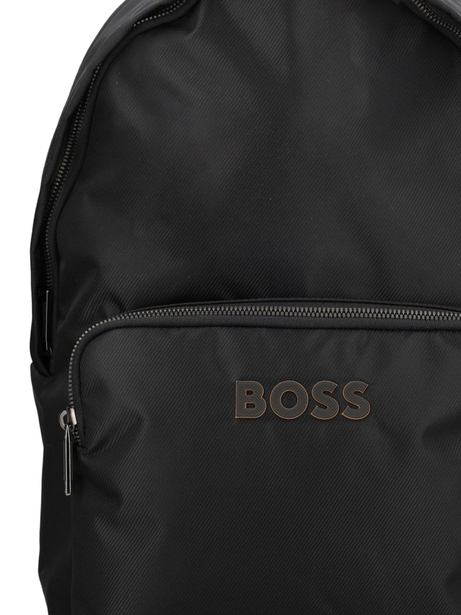 Rucsac Hugo Boss negru din material textil - Img 2