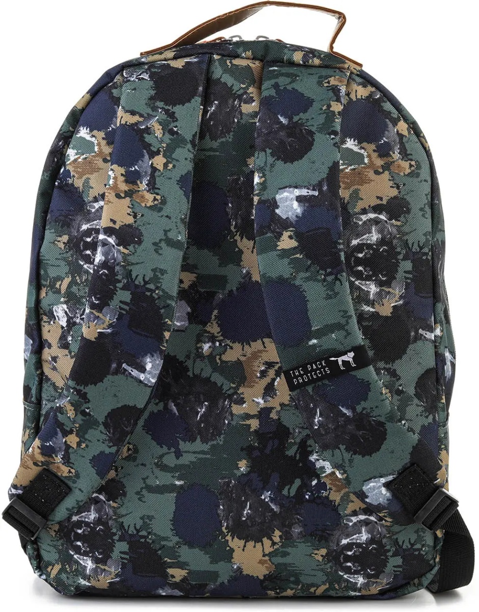 Rucsac PLECAK THE SOCIETY PACK XCLASSIC BACKPACK GREEN CAMO ALLOVER - Img 4