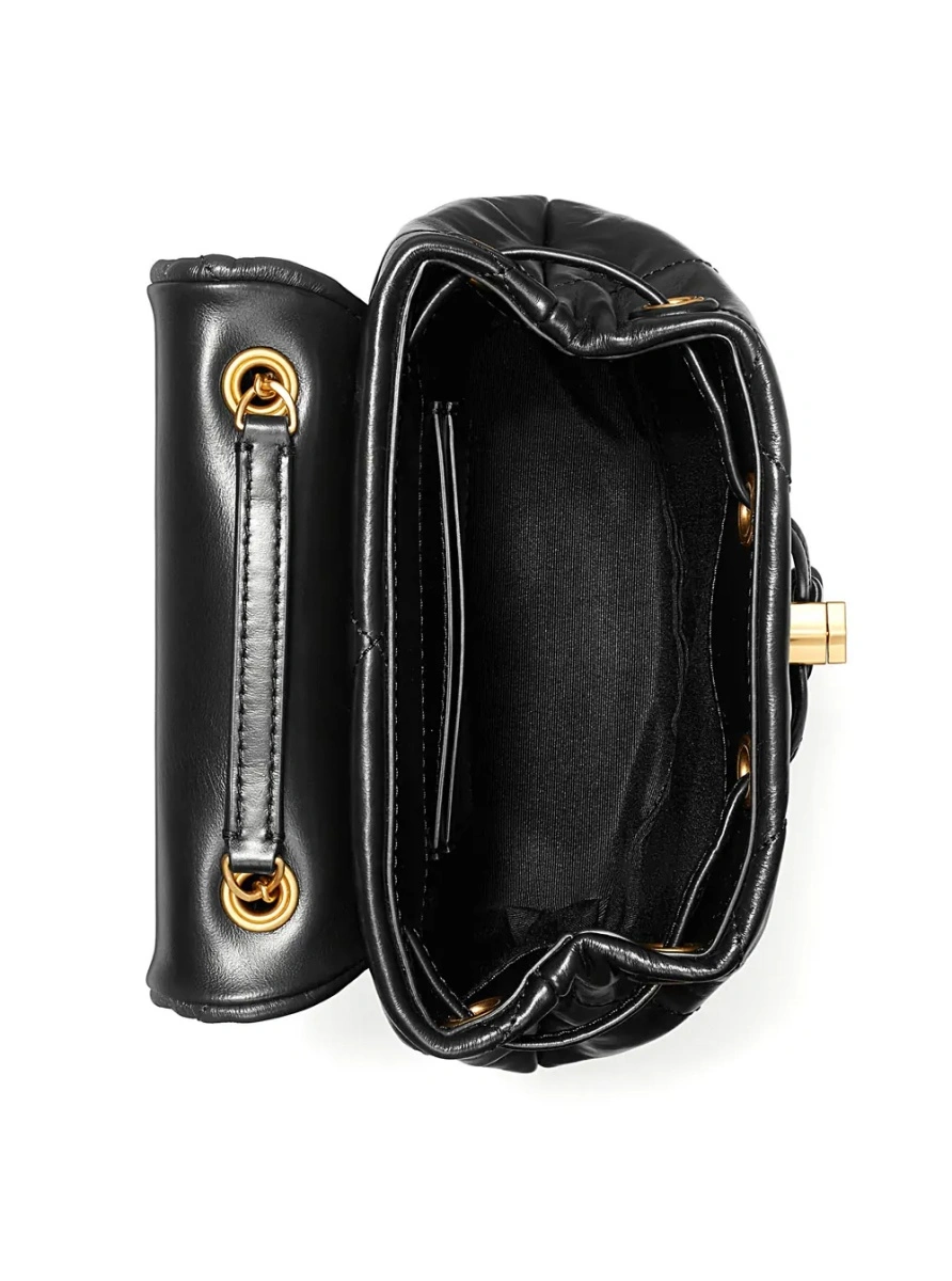 Rucsac Tory Burch negru din piele - Img 3