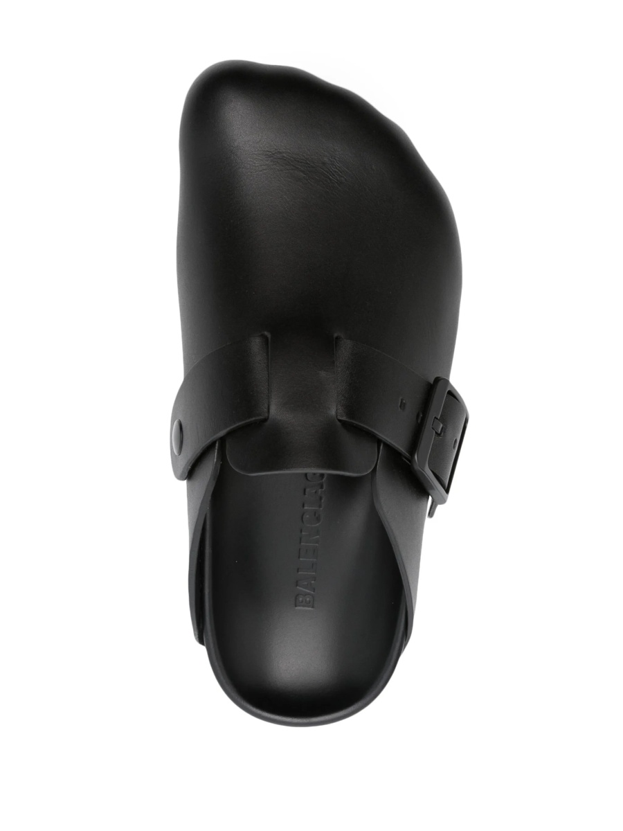 Saboti Balenciaga negri din piele - Img 4